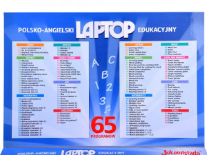 Laptop educational pentru copii, 65 de functii interactive, Jokomisiada, ZA3321 NI, Albastru - Img 4