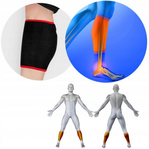 Manseta stabilizatoare din neopren pentru gambe, Neo-Sport, 77176, marime universala - Img 5
