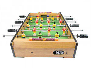 Masa de joc portabila, Foosball, 18 jucatori, 6 ghidaje, 2 bile, tabela de marcaj, Neo-Sport, NS-435 - Img 2