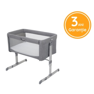 Patut Pliant 2 in 1 Joie Roomie Gray Flannel - Img 11