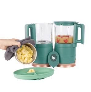 Robot multifunctional Babymoov Nutribaby Glass 4 in 1 din sticla si otel inoxidabil - Img 9