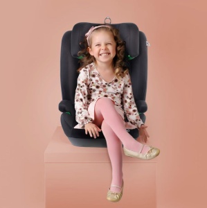 Scaun auto BabyGo SafeChild2 Black, 100-150 cm, certificat R129 - Img 5