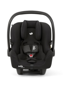 Scoica auto Joie i-Snug 2 cu tetiera reglabila, 40-75 cm, Shale, testata ADAC si certificata R129 - Img 4