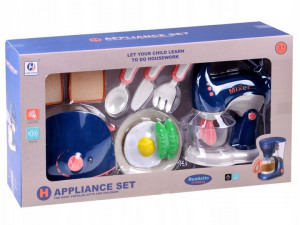 Set de jucarii pentru bucatarie, Toaster, Mixer, cu accesorii - Img 2