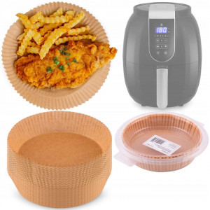 Set Hartie de copt pentru friteuza Berdsen, 20 de bucati, diametru 16 - 20 cm - Img 1