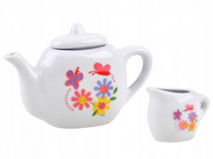Set pentru ceai, 4 Cani, 4 Farfurii, 1 Ibric Jokomisiada, ZA2402 A - Img 4