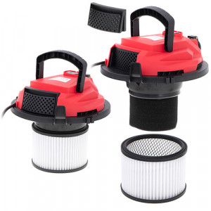 Aspirator profesional cu accesoriu de suflare, Camry, suprafete umede / uscate, de curatat masina, cenusa, spatii industriale, 1400 W , priza de scule electrice, CR- 7045 - Img 7
