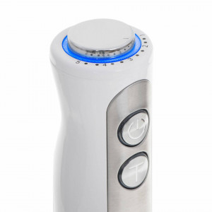Blender de mână Adler AD 4625W, 850W, 1500W max., 5 viteze, Turbo, lamă inox, alb - Img 6