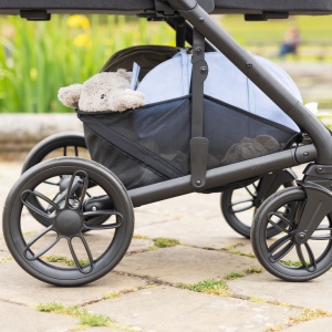Carucior pentru copii multifunctional 3 in 1 Joie Chrome 2 Raven (Carucior Chrome 2 Raven + Landou Chrome Raven+ scoica i-Snug Raven) - Img 10