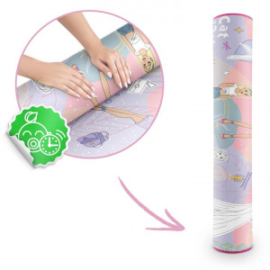 Covoras educational pentru copii, Ricokids, RK-344, XXL, de colorat, markere incluse, spuma EVA, usor de curatat, Fashion - Img 7