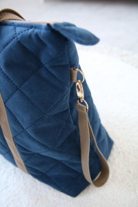 Geanta mamicii, pentru carucior si plimbare, 38 x 45 cm, Tiny Star Navy - Img 4