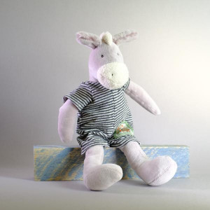 Jucarie plus bebe magarusul Barnabe medie, 0 ani+, Moulin Roty - Img 2
