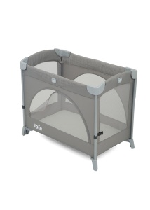 Patut pliant pentru cosleeping Joie Kubbie Foggy Gray - Img 6