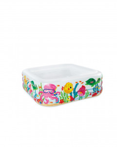 Piscina gonflabila acvariu 159 x 159 x 50 cm, INTEX 57471, 340 de litri - Img 4