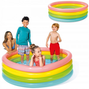 Piscina gonflabila pentru copii, 168 x 46 cm, INTEX, Sunset Glow, 56441 - Img 2