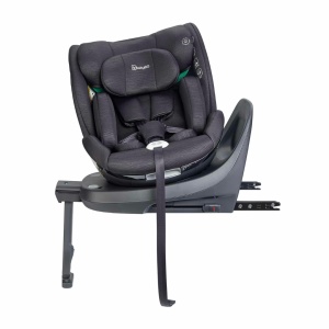 Scaun auto rotativ BabyGo, Prime 360, Black, 40-150 cm, certificat R129 - Img 7