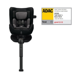 Scaun auto rotativ Nuna i-Size TODL next Caviar, 40-105 cm, testat ADAC - Img 18
