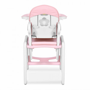 Scaun de masa 5 in 1, balansoar, hranire, joaca, scaun cu masa, Ricokids, Sinco, Roz - Img 5