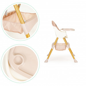 Scaun Pentru Hranire 2 in 1, pentru masa si activitati, Ecotoys, HC-823S Roz - Img 5