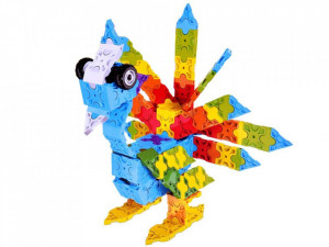 Set creativ de constructie, Lumea Animalelor, 3D, 227 de piese - Img 3