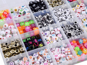 Set creativ, Margele pentru bratari, cercei, coliere, Jokomisiada, ZA4803 - Img 2