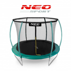 Trambulina pentru copii, Neo-Sport, 252 cm / 8 ft, cu plasa interioara, greutate maxima 100 kg, NS-08C181 - Img 6