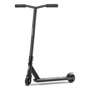 Trotineta cu 2 roti, pentru cascadorii, Soke GO, 83 x 48 cm, Aluminiu, compresie HIC, rulmenti ABEC-9, punte sudata, Greutate maxima utilizator 100 Kg, Negru - Img 5