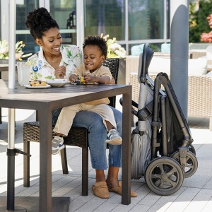 Carucior pentru copii multifunctional 3 in 1 Graco Near2Me DLX Ash (Carucior Near2Me DLX + Landou Near2Me DLX + Scoica SnugLite) - Img 9