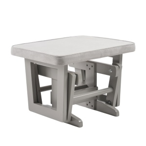 Fotoliu reglabil pentru alaptare, cu suport de picioare inclus, ONINO Calm.Me Classic, Pearl Gray - Img 5