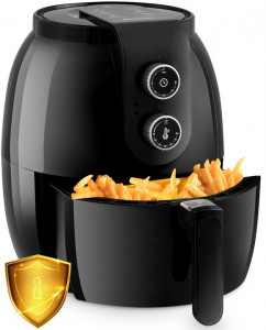 Friteuza cu aer cald, fara ulei, Berdsen, BD-650, consum redus 1300 W