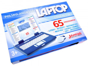 Laptop educational pentru copii, 65 de functii interactive, Jokomisiada, ZA3321 NI, Albastru - Img 5