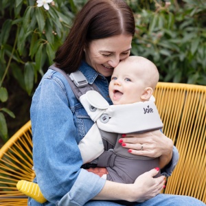 Marsupiu ergonomic 3 in 1 pentru bebelusi Joie Savvy Lite Cobblestone - Img 8