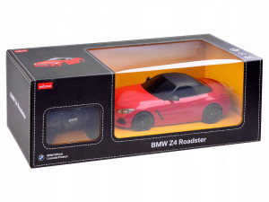 Masinuta cu telecomanda BMW Z4 Roadster, cu licenta, scara 1:32, cu lumini, 24 cm, Jokomisiada, Rastar, RC0580 - Img 8