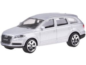 Masinuta metalica de colectie, pentru copii, Audi Q7, cu licenta. 1:64, arc suspensie, ZA5058 - Img 2