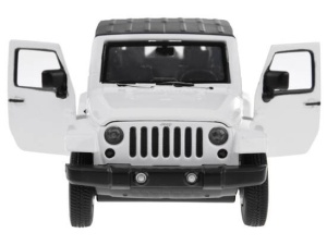 Masinuta metalica de colectie, pentru copii. Jeep Wrangler, 1:32, cu sunete, lumini, ZA3754 - Img 3