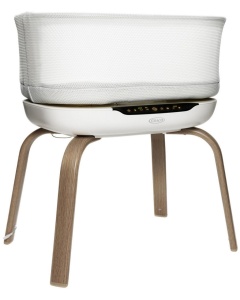 Patut co-sleeper Graco Eluma Nest Luna cu leganare automata si sistem inteligent de detectare a plansului