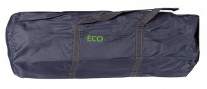 Patut De Voiaj, Ecotoys, 610, Pliabil, Usa Cu Fermoar, Plasa De Tantari, 125 x 65 x 73 cm, Albastru - Img 3