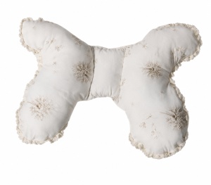 Perna antisoc tip fluture, pentru copii, 42 x 22 cm, pentru carucior, patut, leagan, babynest, Koell, Papadii