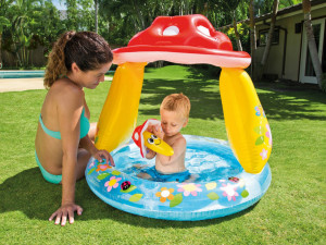 Piscina gonflabila pentru copii, Intex, Ciupercuta, 102 x 89 cm - Img 3