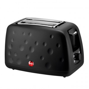 Prajitor de Paine Eldom, 900W, termostat reglabil, 2 felii, Negru - Img 1