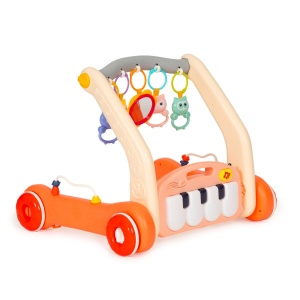 Premergator interactiv pentru copii, Ecotoys, 2 in 1, Premergator Cu Pian+Covoras, HE0638 - Img 3