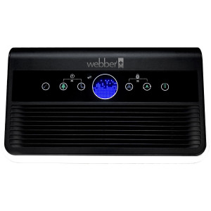 Purificator de aer profesional, Webber, 05AP8650, cu 2 viteze de ventilatie, mod automat, ionizare, sterilizare UV, senzor, filtru antibacterian Hepa, conectare aplicatie Smart Life, panou tactil, Alb - Img 7