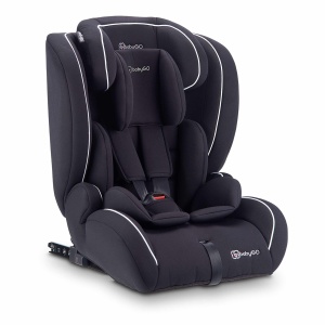 Scaun auto BabyGo i-Size FreeFix Black, 76-150 cm, certificat R129 - Img 1