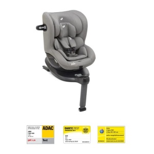 Scaun auto Joie i-Spin 360° Gray Flannel, 40-105 cm, testat ADAC si certificat R129 - Img 10
