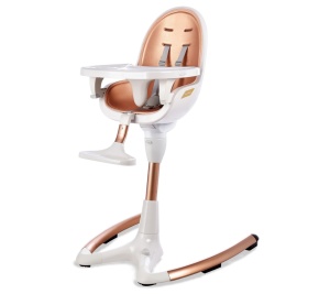 Scaun pentru Hranire Copii 3 in 1, inaltime reglabila, inclinatie relglabila, 0 - 50 kg, Hot Mom, White Gold - Img 1