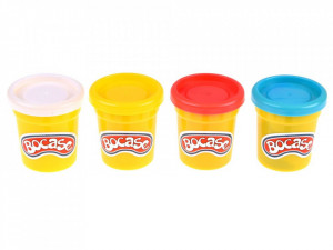Set Creativ cu Plastilină Colorată pentru Copii, 4 Culori × 60 g – Modelaj și Activități Creative - Img 2