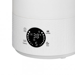 Umidificator de aer si Lampa de veche, cu rezervor luminat, Eldom, NU40 ATMA, aromaterapie, ionizare naturala, temometru, panou tactil, telecomanda, rezervor 2,8 L - Img 4