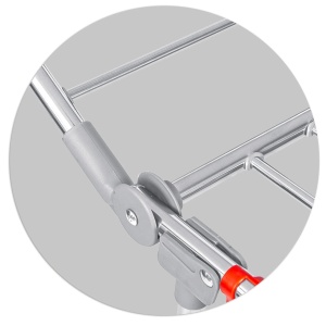 Uscator Telescopic Pentru Rufe, Massido, Debora, suprafata 19 m, Inox, Gri - Img 6
