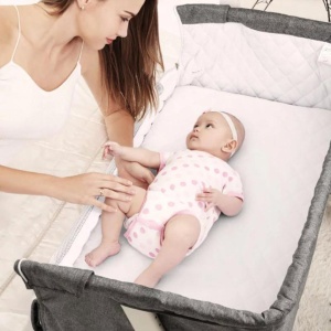 BabyGo â€“ Patut co-sleeper 2 in 1 Together Beige - Img 9