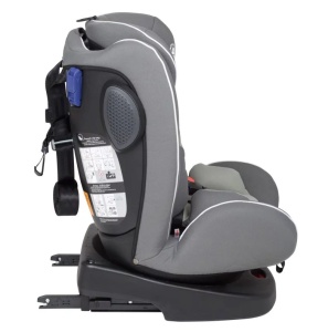 BabyGo - Scaun auto rotativ cu isofix Nova 360Â° Grey, 0 - 36 kg - Img 5